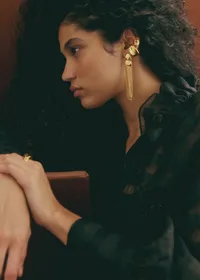 Boucles d'oreilles Lana - Doré — view 4