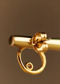 Boucles d'oreilles Laurette - Doré — view 4