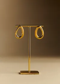Boucles d'oreilles Lou - Doré — view 4