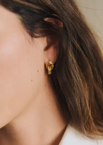 Boucles d'oreilles Lucia - Doré