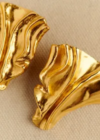 Boucles d'oreilles Nora - Doré — view 3