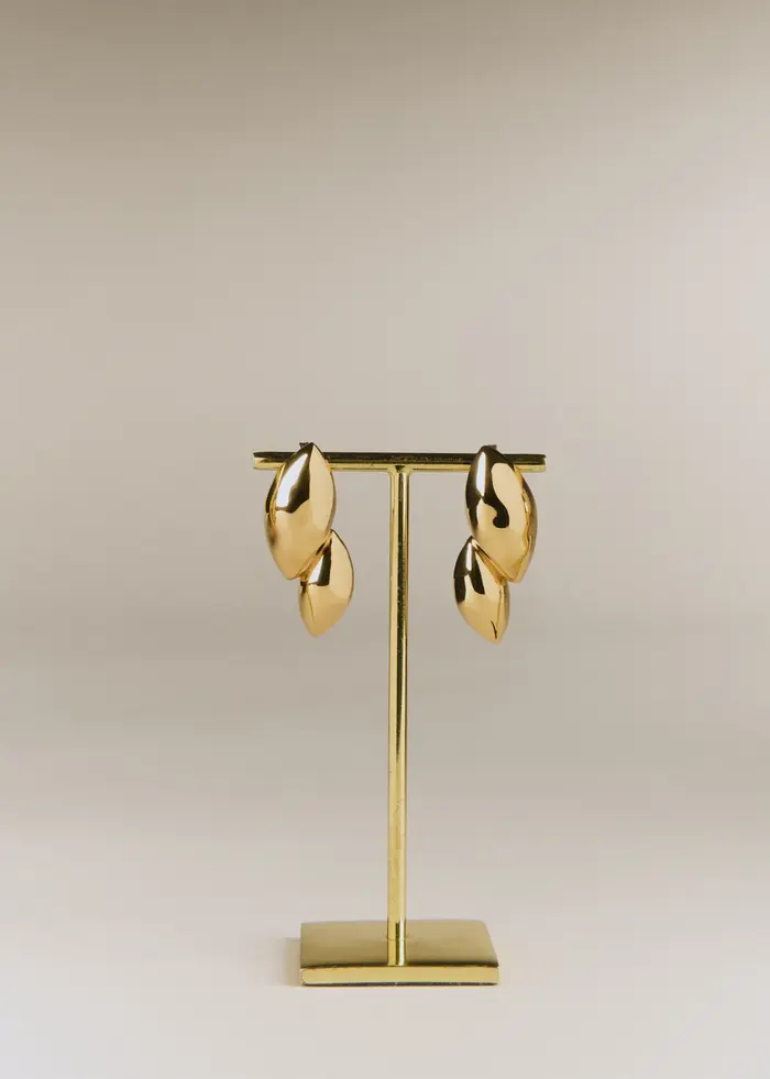 Boucles d'oreilles Raquel - Doré