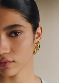 Boucles d'oreilles Raquel - Doré — view 2