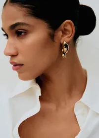 Boucles d'oreilles Raquel - Doré — view 3
