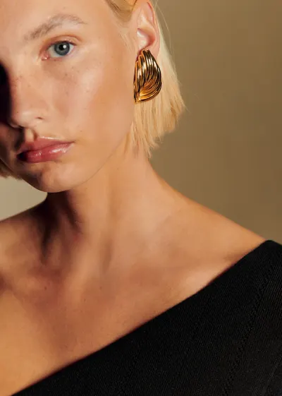 Boucles d'oreilles RIANNE - Doré