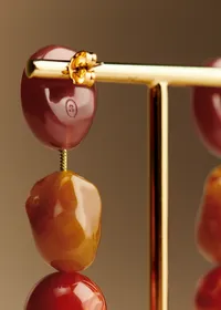 Boucles d'oreilles Sabrina - Rose Multi — view 5