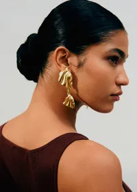 Boucles d'oreilles Salomé - Doré — view 2