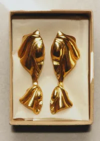 Boucles d'oreilles Salomé - Doré — view 4