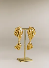 Boucles d'oreilles Salomé - Doré — view 5