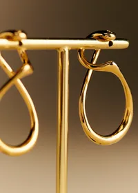 Boucles d'oreilles Telma - Doré — view 4