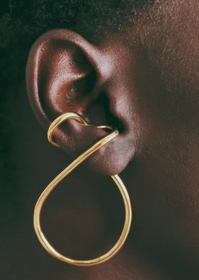 Boucles d'oreilles Tessa - Doré