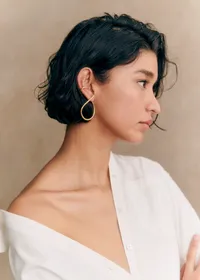 Boucles d'oreilles Tessa - Doré — view 2