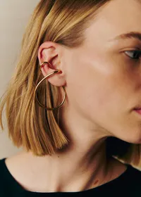 Boucles d'oreilles Tessa - Doré — view 3