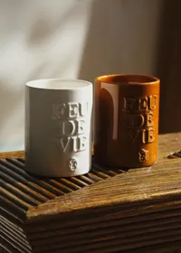 Bougie Feu de vie - La Figue - Écru — view 2