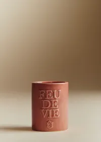 Bougie Feu de vie - La Fleur - Rose Amalfi — view 3