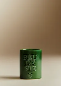 Bougie Feu de vie - Le Basilic - Vert — view 2