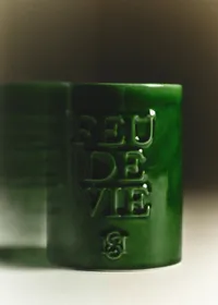 Bougie Feu de vie - Le Basilic - Vert — view 3