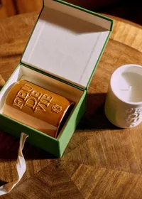 Bougie Feu de vie - Le Bois - Caramel — view 2