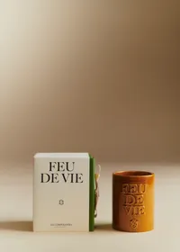 Bougie Feu de vie - Le Bois - Caramel — view 3