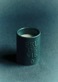 Bougie Feu de vie - Le Linge - Bleu — view 3