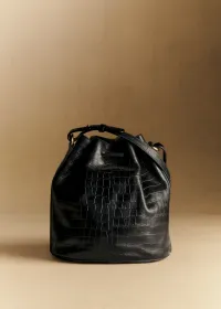 Bourse Farrow - Noir Croco — view 2