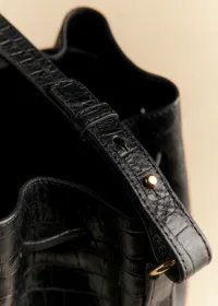 Bourse Farrow - Noir Croco — view 5
