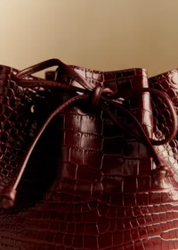 Bourse Mini Farrow - Choco Croco — view 3