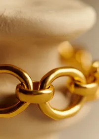Bracelet Agathe - Doré — view 3