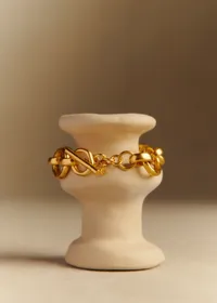 Bracelet Agathe - Doré — view 5