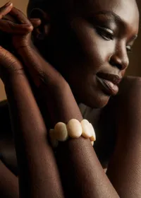 Bracelet Amandine - Ecru — view 3