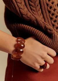Bracelet Amandine - Miel — view 3