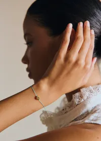 Bracelet Brune - Turquoise — view 2