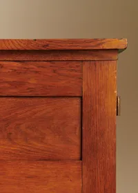 Buffet René Gabriel en bois massif années 50 - Bois Massif — view 3