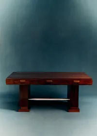 Bureau art déco acajou années 30 - Acajou — view 2
