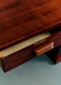 Bureau art déco acajou années 30 - Acajou — view 3