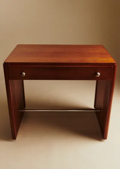 Bureau en bois art déco années 40 - Bois