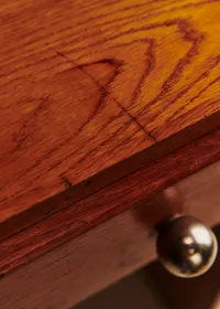 Bureau en bois art déco années 40 - Bois — view 3