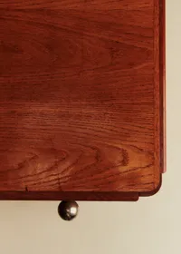 Bureau en bois art déco années 40 - Bois — view 4