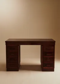 Bureau en chêne vintage - Chêne teinté — view 4