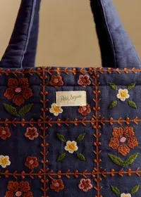 Cabas matelassé - Broderie Sol — view 2