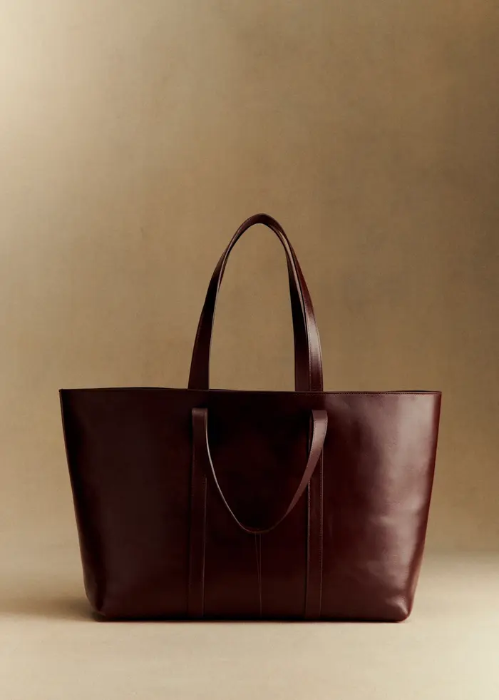 Cabas Maxi Gabin - Chocolat Vintage