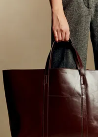 Cabas Maxi Gabin - Chocolat Vintage — view 3
