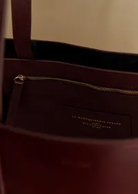 Cabas Maxi Gabin - Chocolat Vintage — view 4