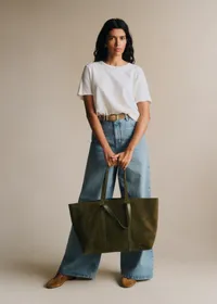 Cabas Maxi Gabin - Kaki — view 3