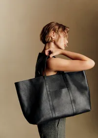 Cabas Maxi Gabin - Noir Grainé — view 2