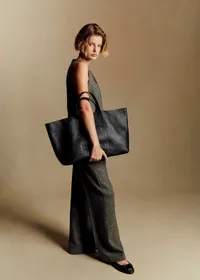 Cabas Maxi Gabin - Noir Grainé — view 5