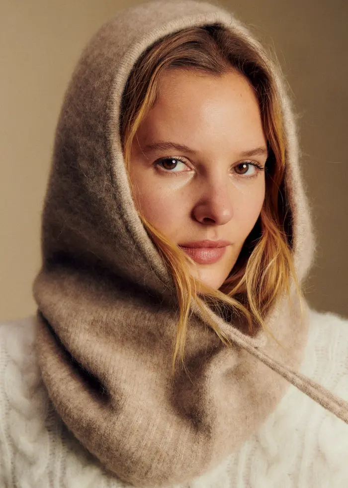 Cagoule Côme - Beige Chiné Clair