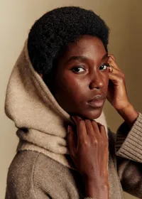Cagoule Côme - Beige Chiné Clair — view 2
