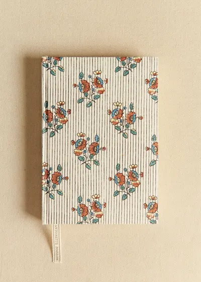 Carnet A5 - Sézane x Antoinette Poisson - Imprimé Boutonnières