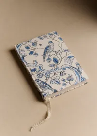 Carnet A5 - Sézane x Antoinette Poisson - Imprimé Oiseaux Bleus — view 2